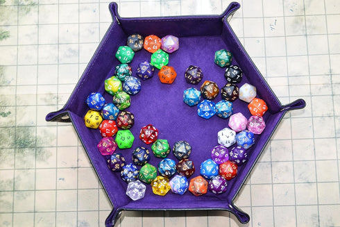 50-Pack 20 Sided Dice D20 Polyhedral Dice with Pouch for DND RPG MTG Tabletop Game