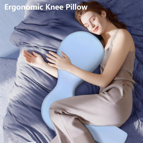 Body Pillows for Adults, Cooling Pregnancy Pillows, Memory Foam Full Body Support Pillows for Support for Belly, HIPS