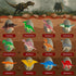 12Pcs 6-12 Dino Eggs Dig Kit Dinosaur Excavation Bricks Toys Archaeology Science STEM Experiments Toy Egg Hunt Party