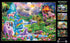 MasterPieces 500 Piece Glow in The Dark Jigsaw Puzzle - Magical Unicorns Retreat - 15"x21"