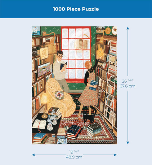 1000 New York Puzzle Company - Lor Pemberton Quill and Parchment - Piece Jigsaw Puzzle for Adults by Lor Pemberton
