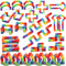 FUIYKA 30pcs Wacky Track Fidget Toys Bulk for Kids: Snap and Click Sensory