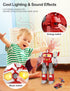 Transforming Toys - Dinosaur Robot Action Figures - Magnetic Assembling Robot Toys for Kids with Battle Guns