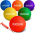 GoSports Playground Balls for Kids, Heavy Duty Set of 6 with Carry Bag and Ball Pump, Available in 8.5” or 10” Sizes
