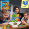 WOWNOVA 48PCS Tetra Tower - Fun Balance Stacking Building Blocks for Kids, Adults, and Family Game Night