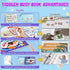 3+, 30 Busy Book for Toddlers Preschool Learning Activities with Themes Prek Preschool Workbooks, Montessori