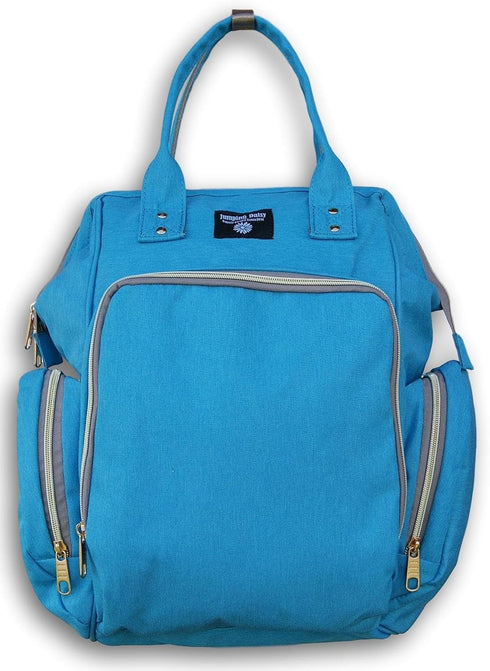 Large Baby Changing Diaper Bag Backpack (Blue)