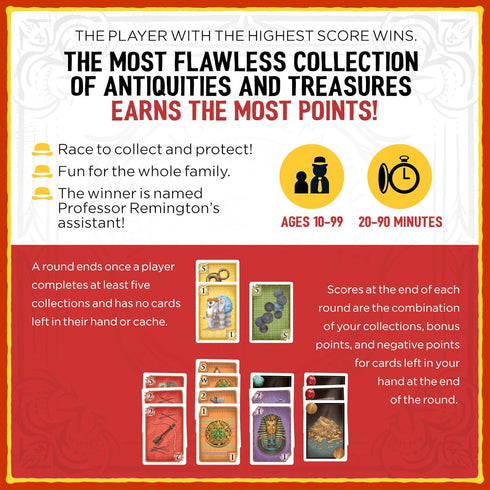 Set Assets 2-8 10+. Grandpa Beck's Games Antiquity Quest | Collection Card Game from, The Creators of Cover Your |