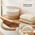 70L Artfeel Large Cotton Rope Basket, Decorative Woven Blanket Storage for Living Room, Boho Toy Storage & Toy Box
