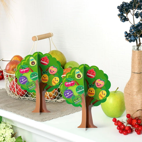 Aginc Berry 16 Set Fruit Bible Trees Cutouts, Make Your own Fruit Bible Accents Tree, DIY Christian Religious Learning