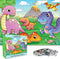 Nattork Jigsaw Puzzles 100 Pieces for Kids Youth Dinosaur Puzzle - Pieces