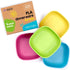 GET FRESH PLA Kids Bowls Set – 4-Pack Melamine-Free Cereal Bowls for Kids and Toddlers – BPA-Free, Microwave Safe,