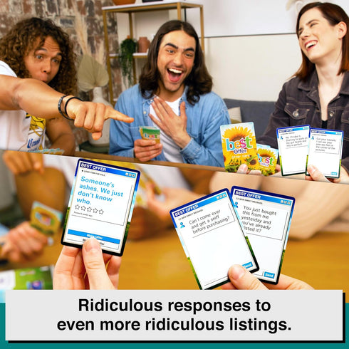WHAT DO YOU MEME? The Buy Sell Trade Game - Adult Card Games for Game Night