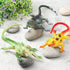 13.5 Inch Lizard Toy with Sound - Colorful Plastic Fake Big Artificial Model Lizards for Educational Prop Party Favor