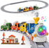 Hot Bee Train Set for Toddlers with Steam - Light Up &
