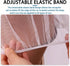 Vakerga 2Pack Pack Baby Mosquito Net for Stroller Durable Mesh Bug Cover with Elastic Edge Bassinets, Cradles