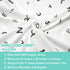 TL Care 100% Natural Cotton Fitted Mini Crib Sheet - 38" x 24", Soft & Breathable, Fits Pack N Play