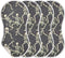 GOODOLD Cartoon Spooky Skeleton Muslin Baby Burp Cloths - Super Absorbent and Soft
