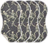 GOODOLD Cartoon Spooky Skeleton Muslin Baby Burp Cloths - Super Absorbent and Soft