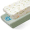 Basumee Muslin Changing Pad Cover Waterproof 2 Pack Baby Changing Table Covers