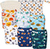 babygoal Newborn Cloth Diapers Pack of 13 for 5-12lbs Preemie Boy, Cloth