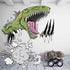 Dinosaur Toys for 3-7 Year Old Kids, Pull Back Dinosaur Cars for Kids, 4 Pack Set Car Toys, Gift Toys Dino Cars