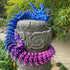 35.4in 3D Large Printed Dragon Toy with Gift Box - Flexible Articulated Dragon Action Figure for Creative Play or Desk