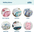 100% Wildkin Cotton Fitted Crib Sheet Soft & Breathable Fitted Sheet (Strawberry Patch)