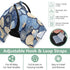 Dalzium Blue Seashell Car Seat Cover Baby, Carseat Canopy Cover for Girl Boy, Breathable Baby Carrier Cover Stroller