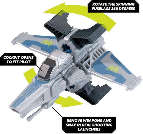 Snap Ships Lance SV-51 Scout Construction Toy for Custom Building and Battle Play, Ages 8+