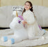 IKASA Giant Unicorn Stuffed Animal Plush Toy - 43" Jumbo Cute Fluffy Oversized Plushie, Gifts for Kids Girls
