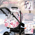 Winter Car Seat Cover Baby with Sunshade & Dual Zipper Windows - Minky Bubble Lined Windproof Soft Shell, Warm Newborn