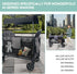 Stroller Wagon Cargo Net, Baby Stroller Organizer Mesh Cargo Net for Extra Storage Space Large Storage Capacity, Stroller Wagon Accessories - Compatible with WONDERFOLD All W-Series Models (1 Pack)