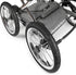161.75 16x1.75/47-305 3-Wheeler Pro/Flex/SU/Ironman(1Set) Rear Tire and Inner Tube, Folding Stroller Back Wheel Tire