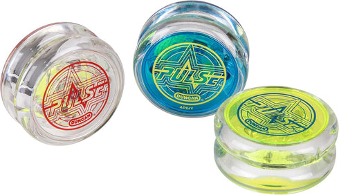 Duncan Toys Pulse LED Light-Up Yo-Yo, Intermediate Level, Mystery Color, Ball Bearing Axle