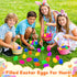 SZCECHRE 24 Pack Easter Eggs Bulk with Multicolor Pen in One - Easter Egg Fillers & Easter Party Favors for Kids