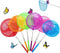 Insect Catching Nets with Telescopic Stainless Steel Pole, Butterfly Nets for Nature Exploration Toys for Kids.