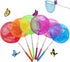 Insect Catching Nets with Telescopic Stainless Steel Pole, Butterfly Nets for Nature Exploration Toys for Kids.