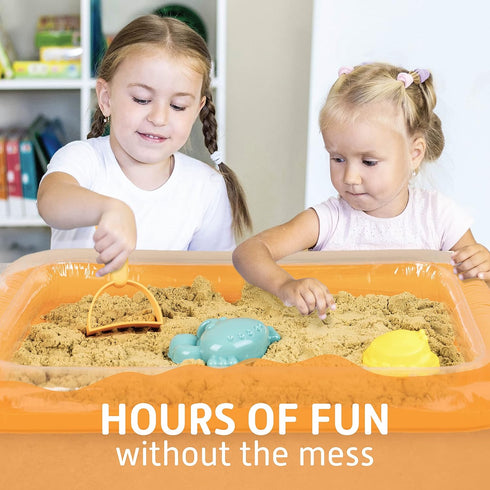 Sensory Sand Sensory Inflatable Sand Tray for Activities - Alternative to Box, Mat, or Table