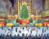 Vermont Christmas Company 1000 Piece Jigsaw Puzzle - Rockefeller Center 24"x30", Large Interlocking Pieces