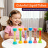 1) Special Supplies Liquid Motion Bubbler Toy Cool Tubes Colorful Hourglass Timer with Droplet Movement, Bedroom