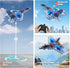 14+, 360 Foam Remote Control Airplanes RC Planes for Kids Adults RC Airplane Fighter Jet with Light, Flip Fighter Jet