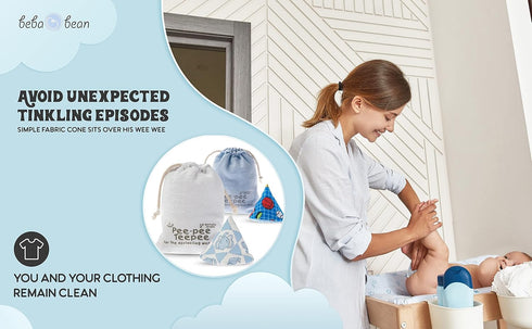 Pee-Pee Teepee Laundry Bag for Camping
