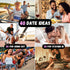 Let's Have A Date - Fun Romantic Date Night Ideas for Couples, 40 Scratch Off Cards
