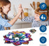 500 16.4'' 16.7'' Delobil Stained Glass Succulent Wooden Puzzles for Adults, Pieces Mandala Jigsaw Puzzles, Unique