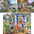 Set (3) 300 300 18" 24" Bits and Pieces - Value of Three - Piece Jigsaw Puzzles for Adults - pc Family Spring Vacation