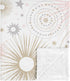 Sweet Jojo Designs Star and Moon Celestial Baby Girl Receiving Security Swaddle