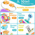 iPlay, iLearn Baby Busy Board Cube, Montessori Sensory Toys for 1-3 Year Olds, Educational Travel Toy
