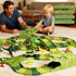 great dachong 266 3-5 2 Set, 3 4 5 6 7 Dinosaur Track Toys, PCS Dinosaur Toys for Kids Create A Dinosaur World Road