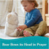 0 11" GUND Animated Goodnight Prayer Bear, Spiritual Plush Teddy Bear, Sensory Toy Stuffed Animal for Ages and Up